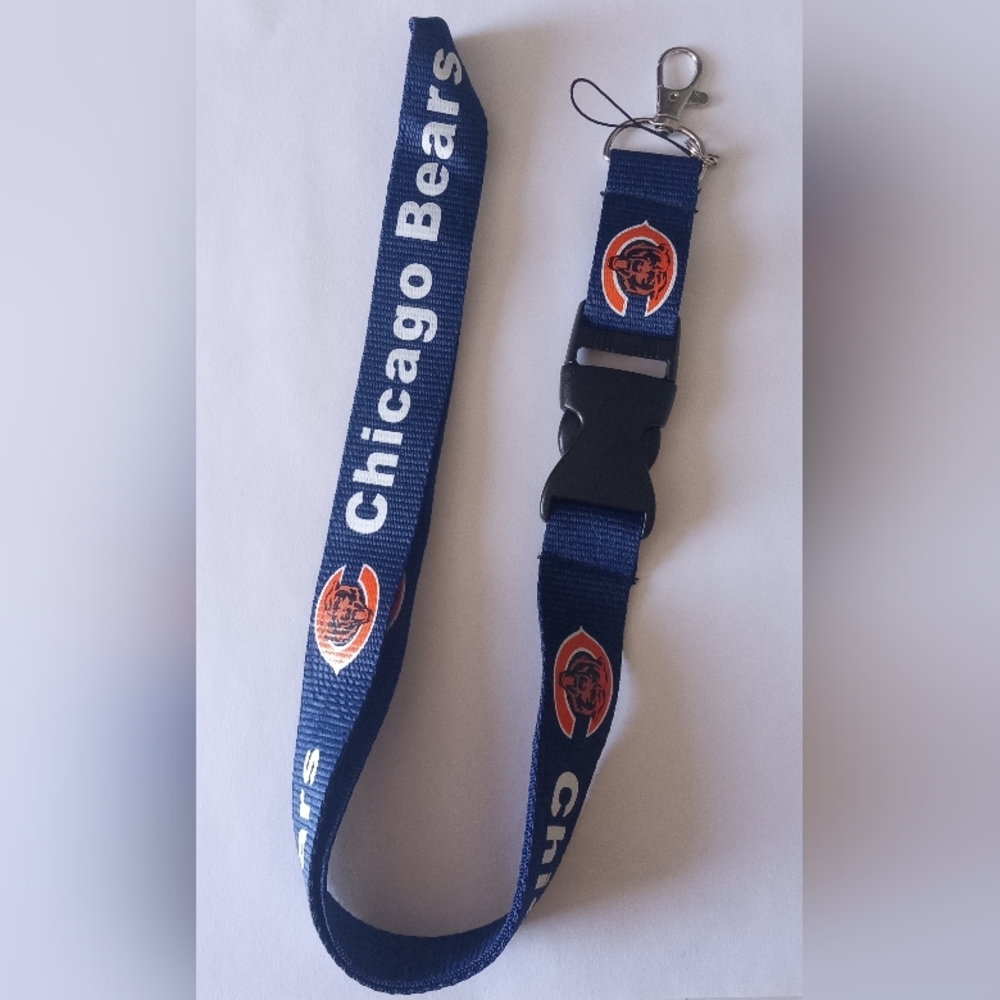 Chicago Bears Blue Lanyard
